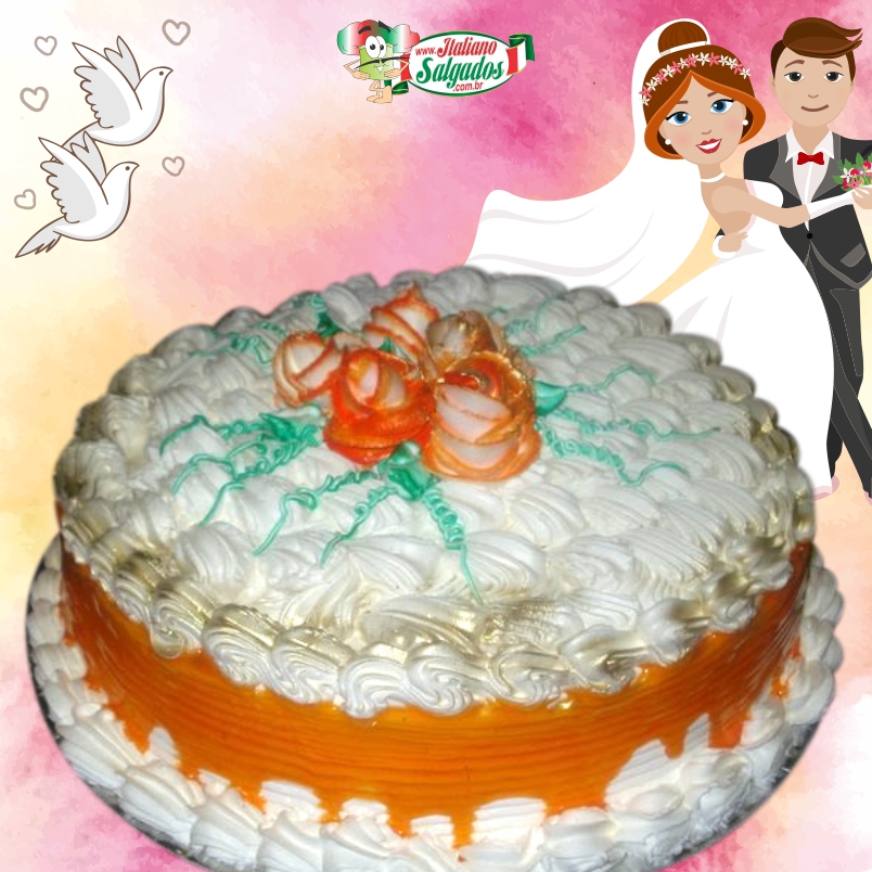 Torta Bolo Festa Casamento Goiânia Italiano Salgados